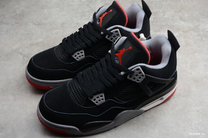 Retro 4 Jordan Cement  308497-089 Black  1213